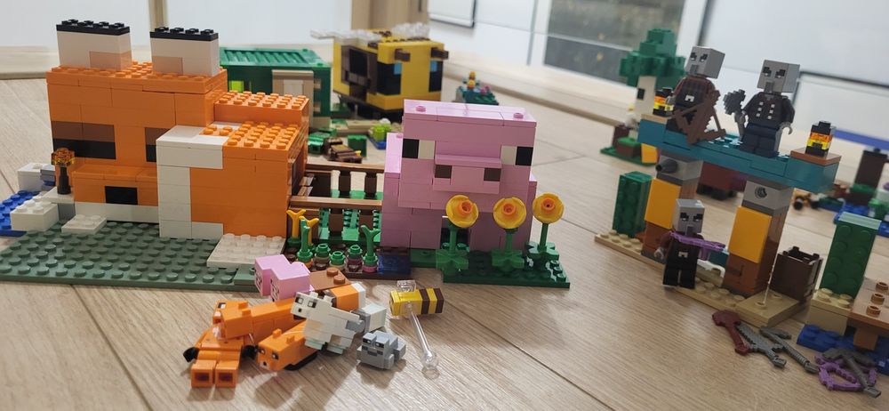 Lego Minecraft 7 zestawów