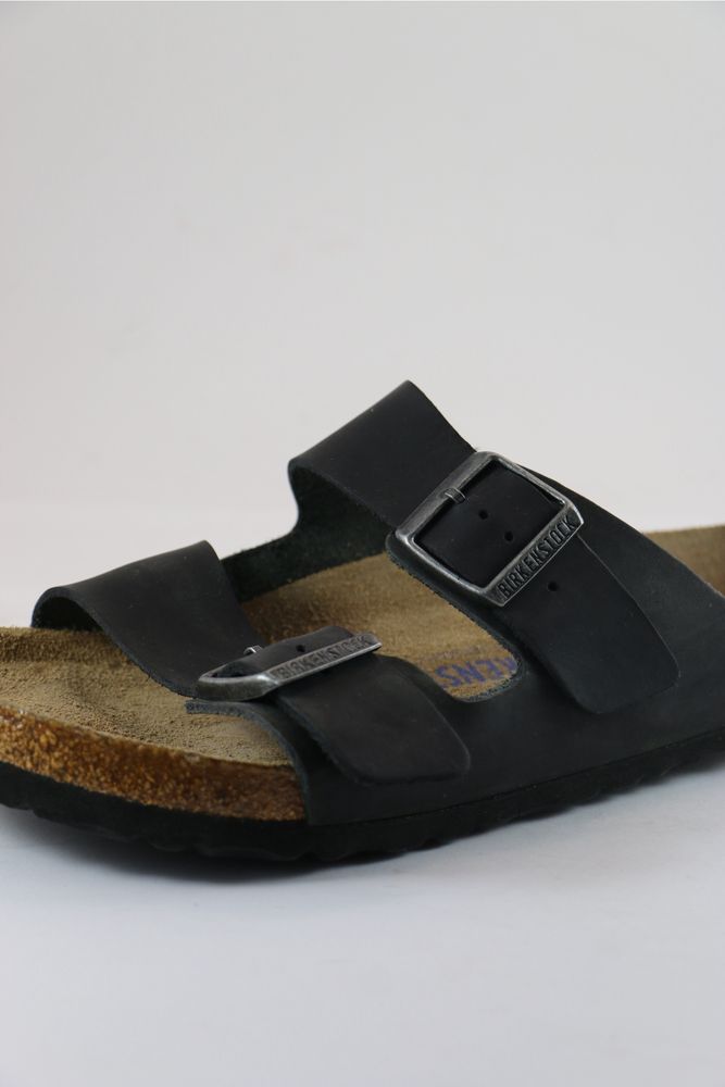 Birkenstock Arizona Black Oiled Leather Розмір 40