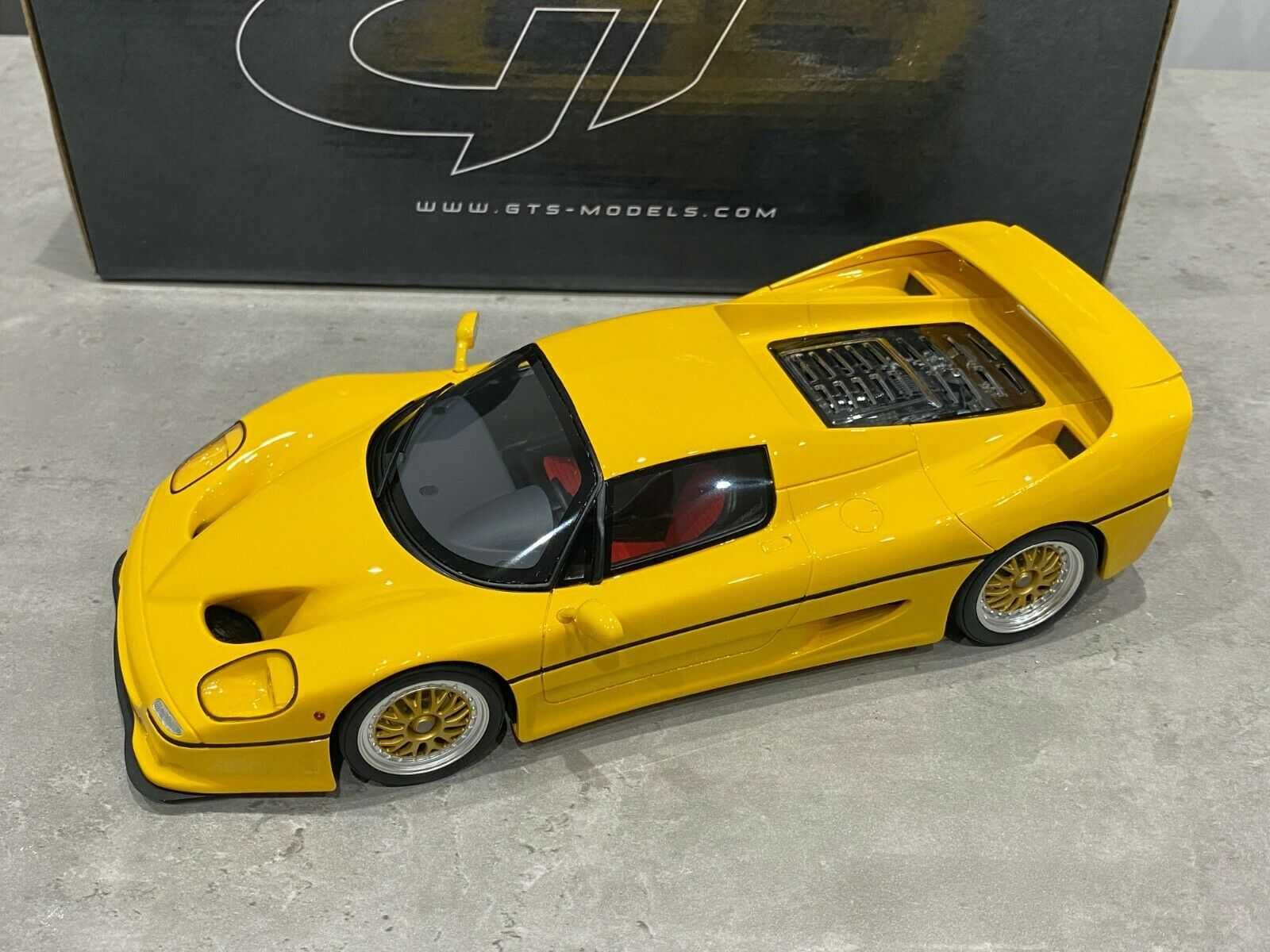 1/18 ferrari f50 koenig specials yellow (gt spirit)