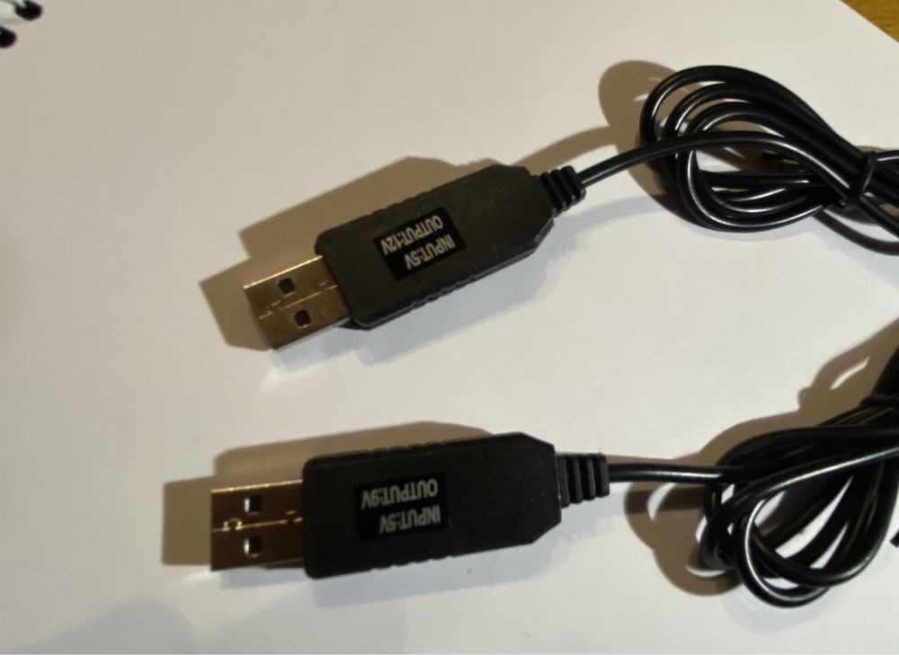 Кабель/Провод/Шнур для питания роутера с повербанка USB-dc 5v 12v 9v