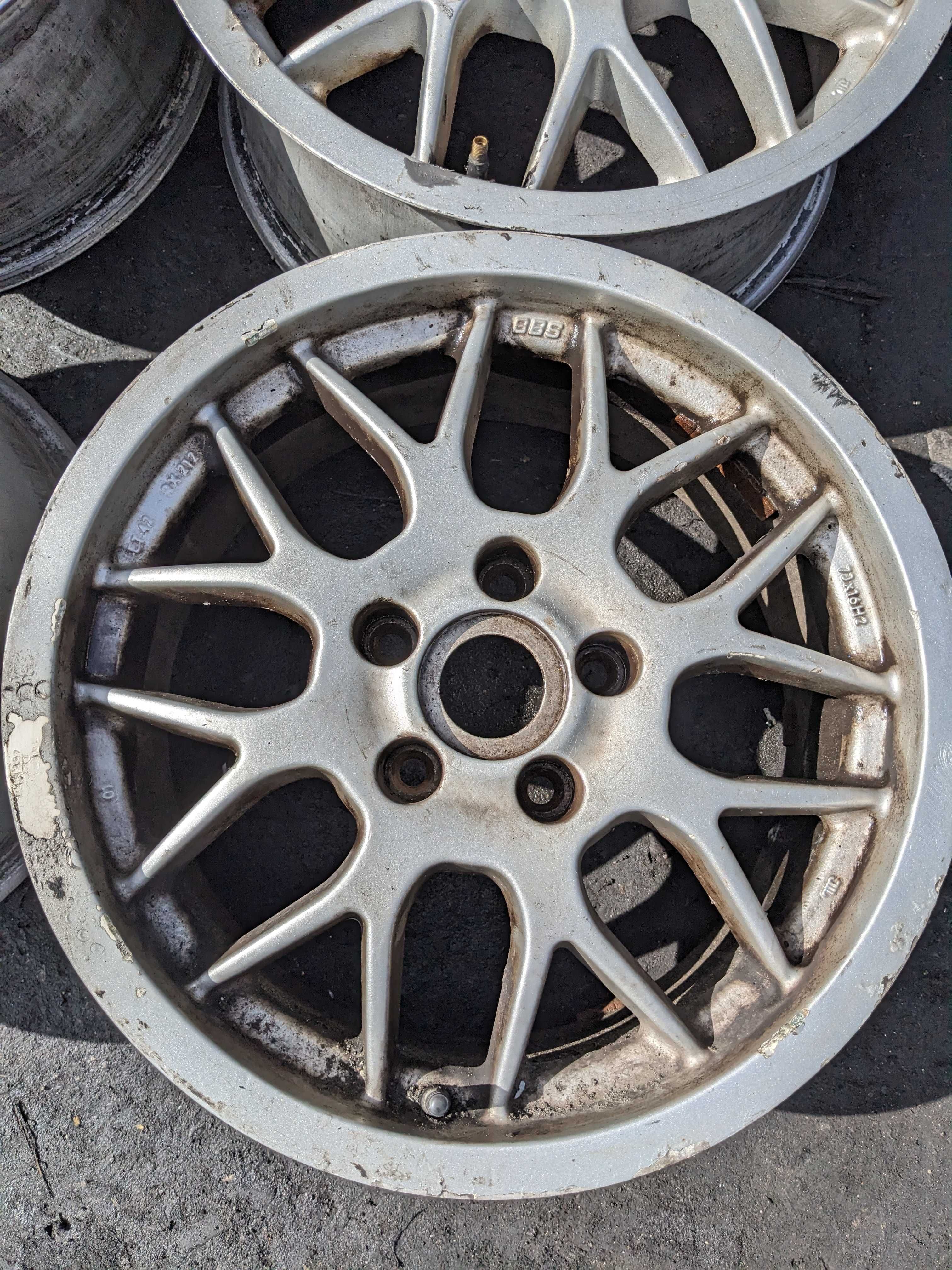 Felgi Aluminiowe Alu Alufelgi 5x110 16' 7J ET 42 BBS Opel