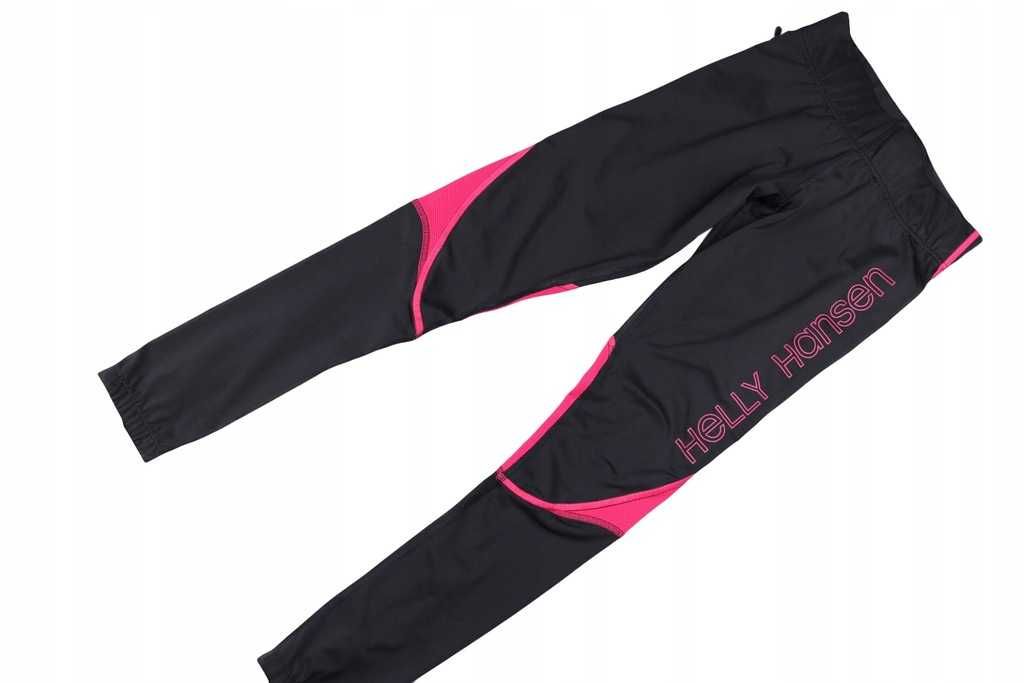 Helly Hansen Training legginsy szare z różem XS