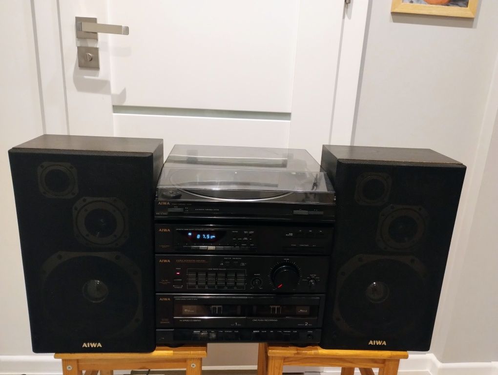 Wieża AIWA - Retro sprzęt muzyczny