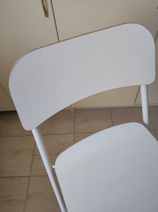 Krzesło barowe Ikea Franklin białe