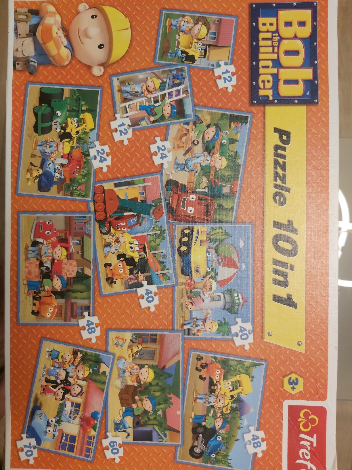 Puzzle 10 in 1 jak nowe