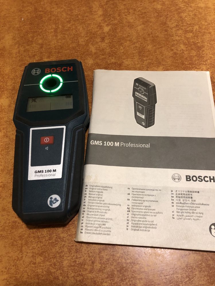 Детектор електропроводки Bosch Gms100 professional