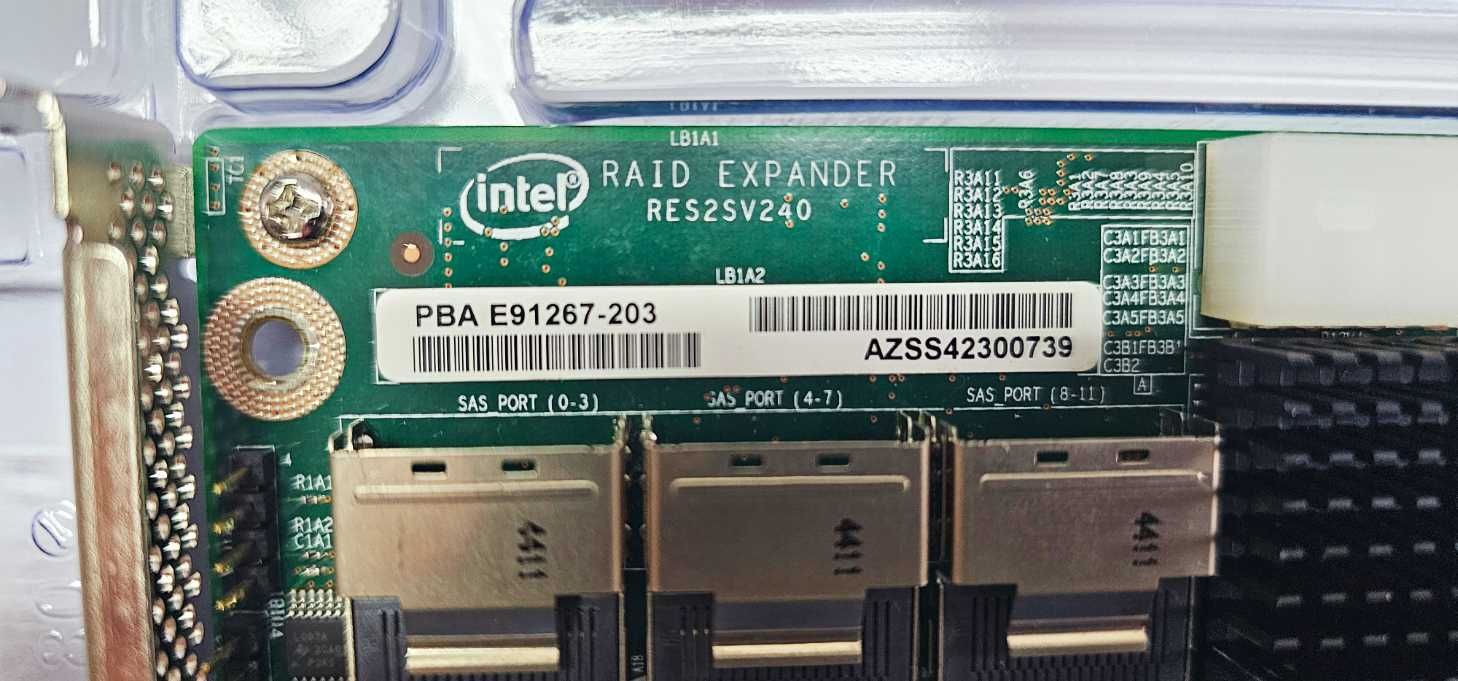 Intel® Raid sas Expander Card RES2SV240 - NOVO