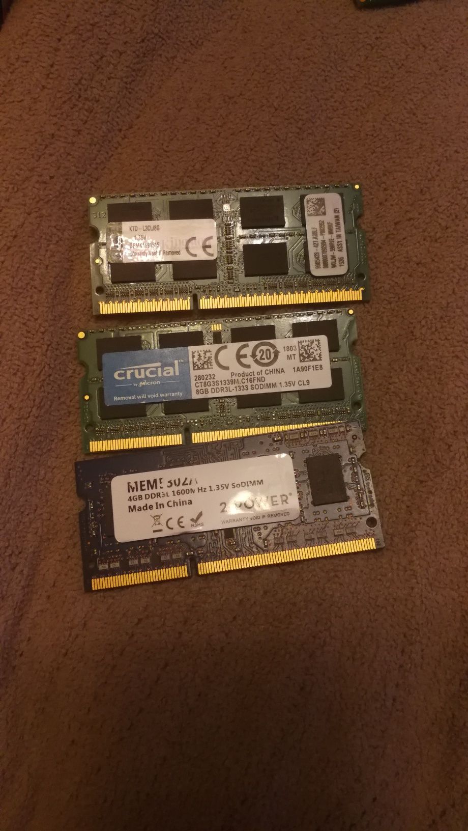 RAM DDR3, 8 GB i 4 GB. Laptop,  DDR4 8GB, 16 GB .   DDR3 8 GB Stacjon