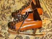 Хоккейные коньки мужские советские (СССР), "Мастерские",40 размер,б\у