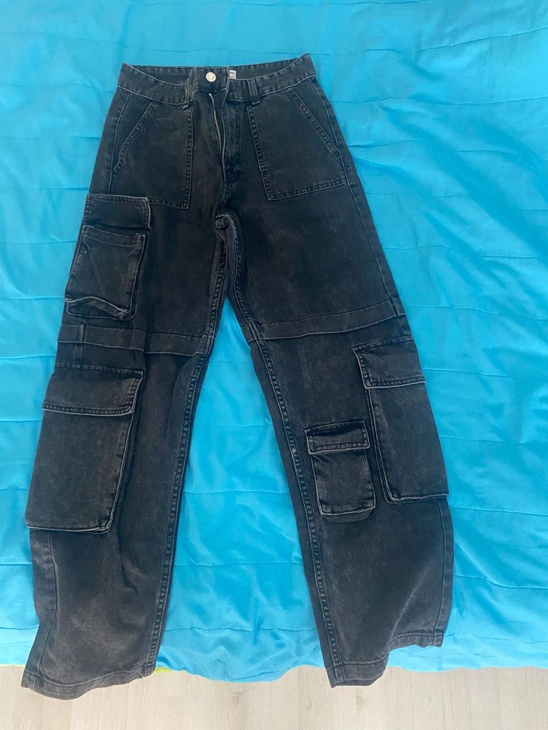 Calças cargo Bershka 34