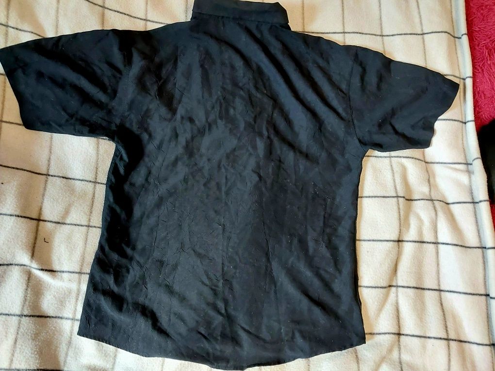 Czarna męska koszula XL Jean Piere