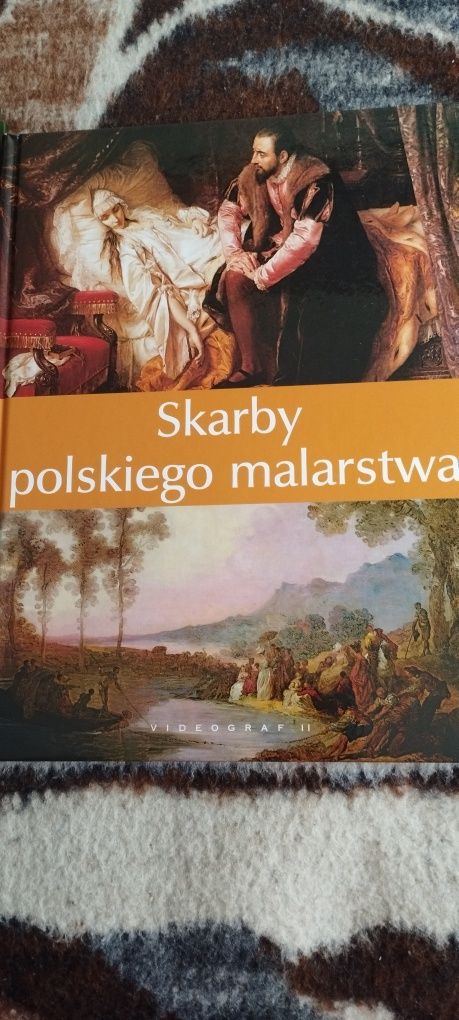 2 książki Najwybitniejsi malarze Skarby polskiego malarstwa komplet