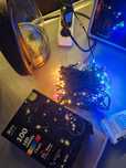 Lampki choinkowe led 100 led multicolor z  czasówka