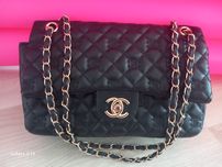 Chanel vintage torebka wytlaczana