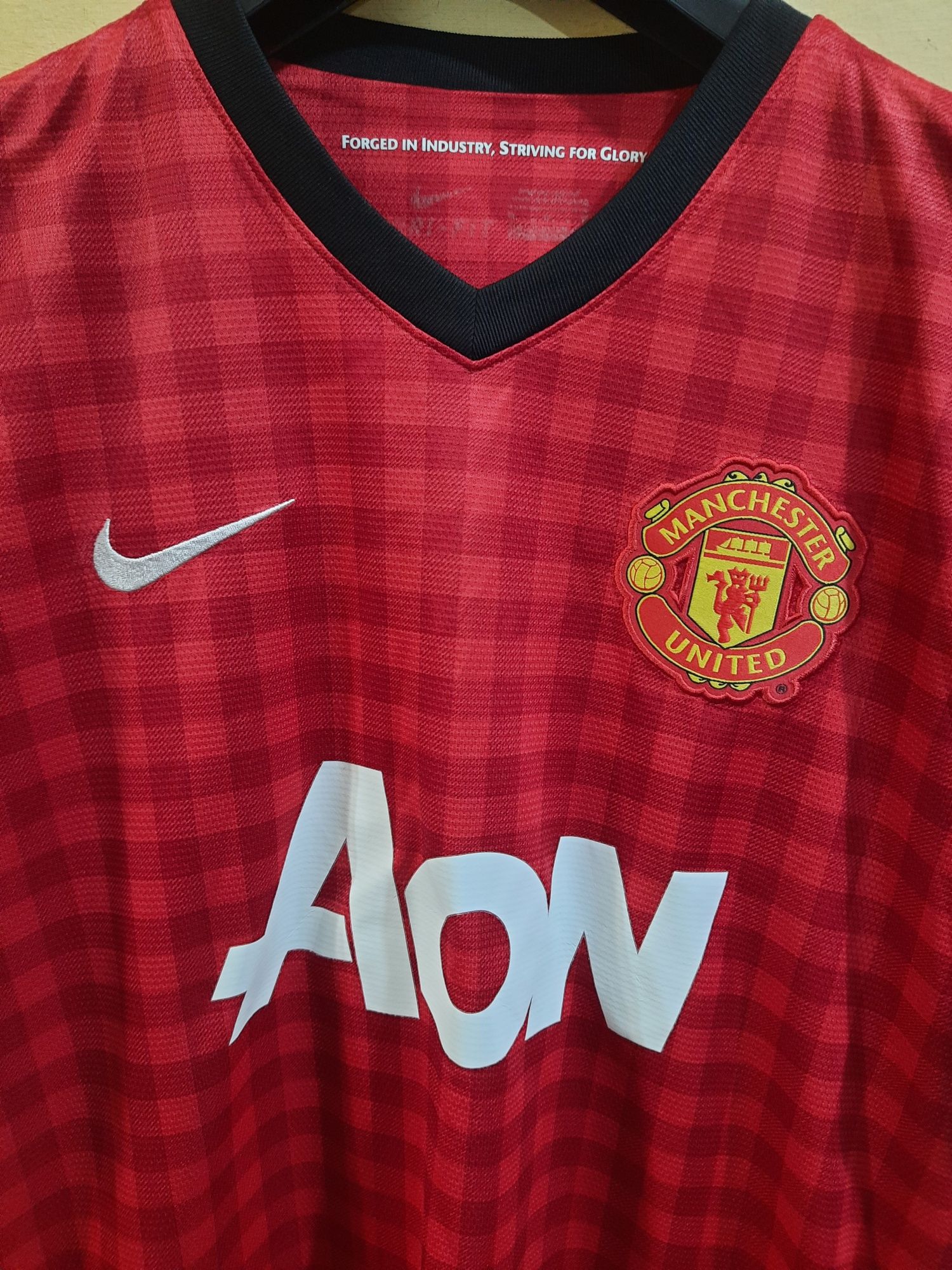 Оригинал джерси футболка Manchester United Jersey 2012 2013 Home