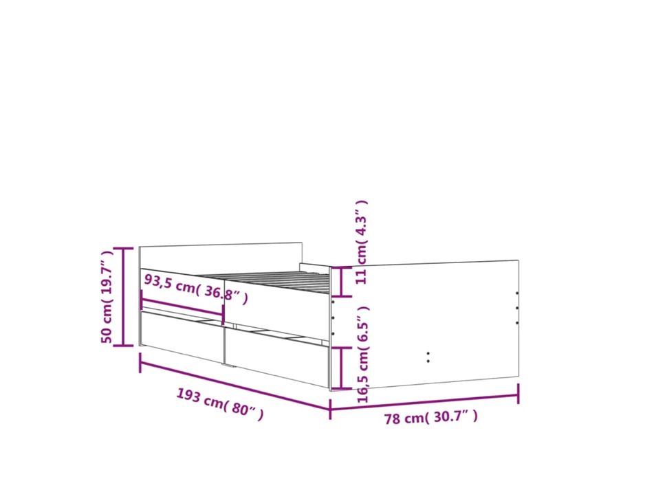cama de solteiro com estrado e colchao