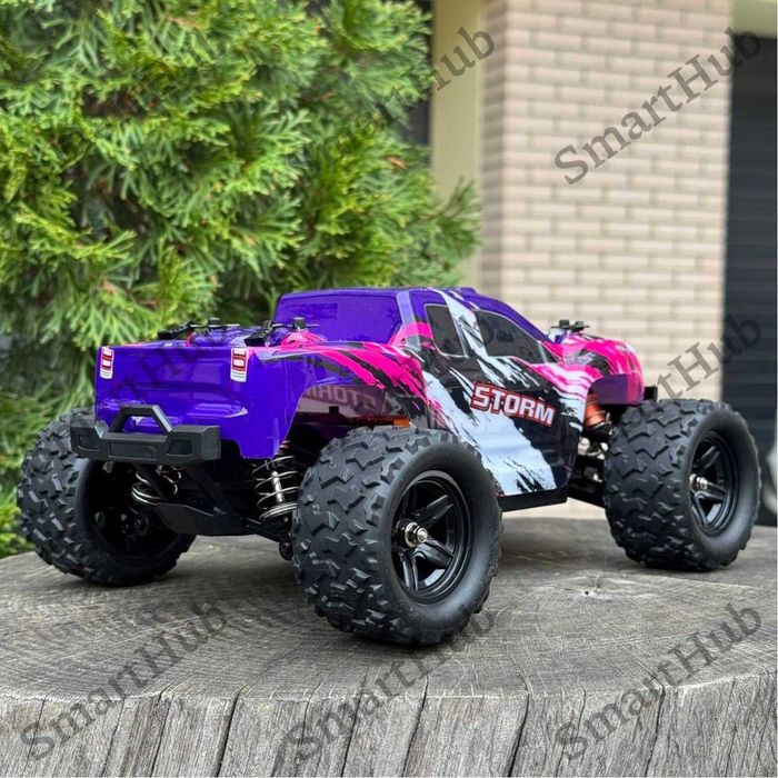 Баггі 36 км/год на радіокеруванні "Blaze Storm" рожевий Джип на пульті