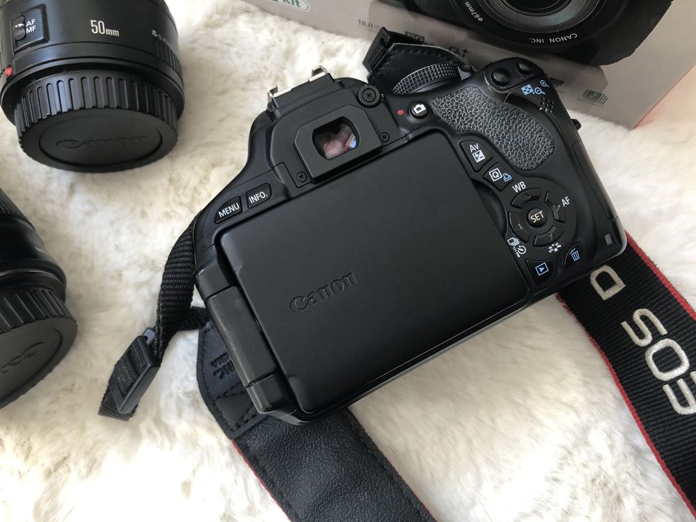 Canon EOS 600D body, bez obiektywów