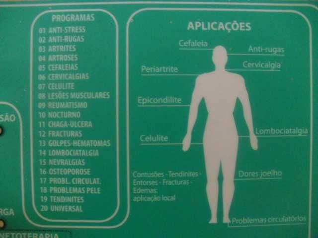 Aparelho completo magneto terapia  "MAGNETOFIELD"