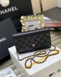 Оригинальный кошелёк Chanel Caviar Long Wallet