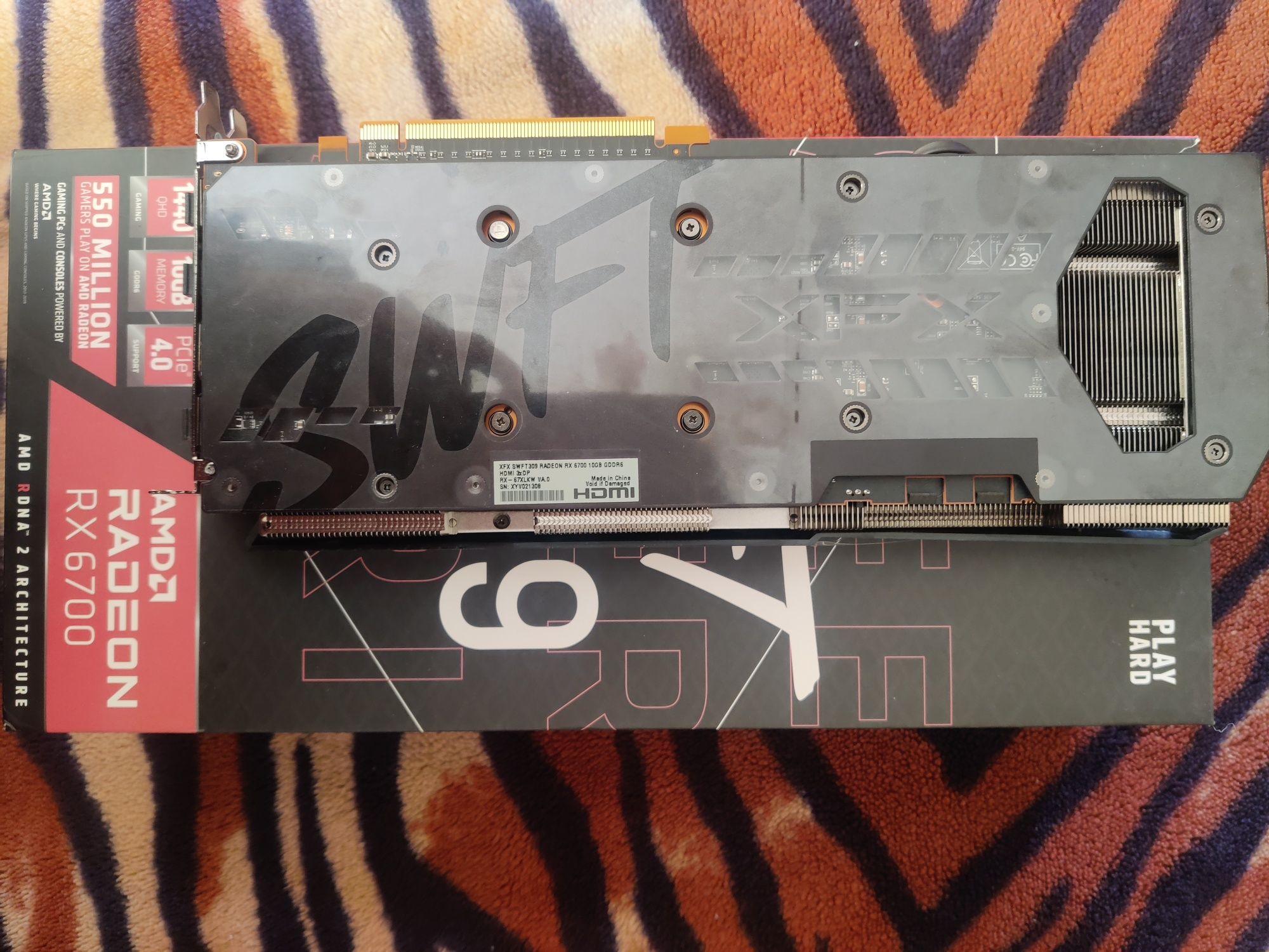 XFX AMD Radeon RX 6700 10 gb