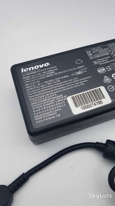 Блок живлення для ноутбука Lenovo adl135nlc3a  20V-6.75A 135W Оригінал