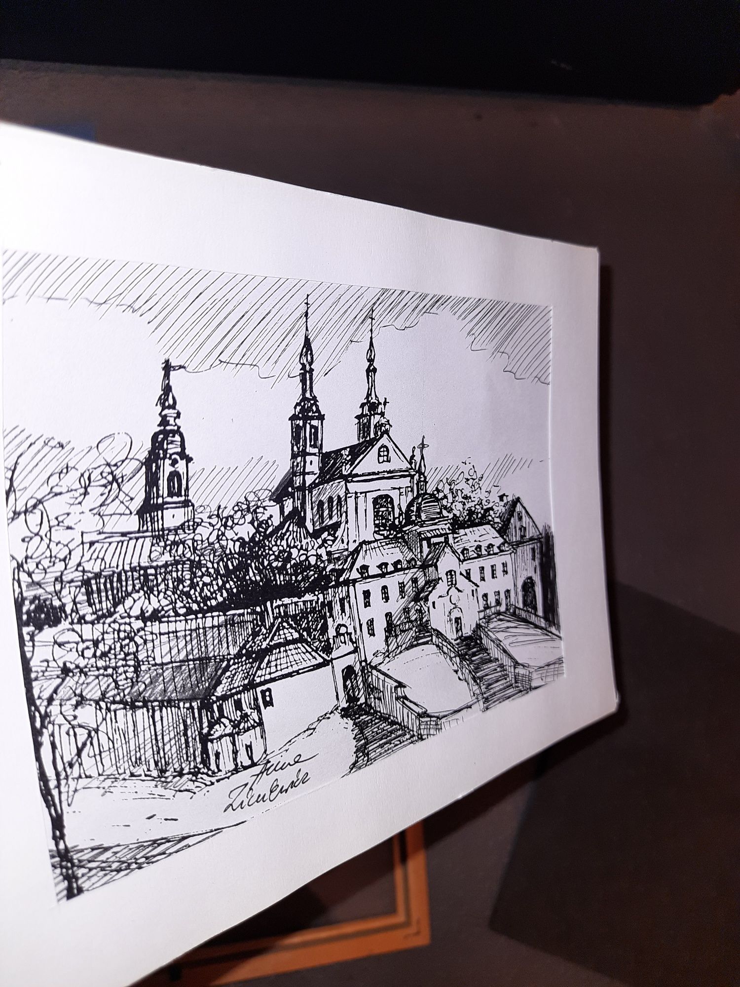 Grafika panorama miasta