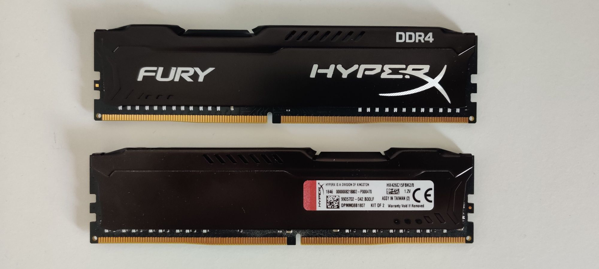 Kingston HyperX Fury DDR4 2x4GB 2666MHz Pamięć RAM