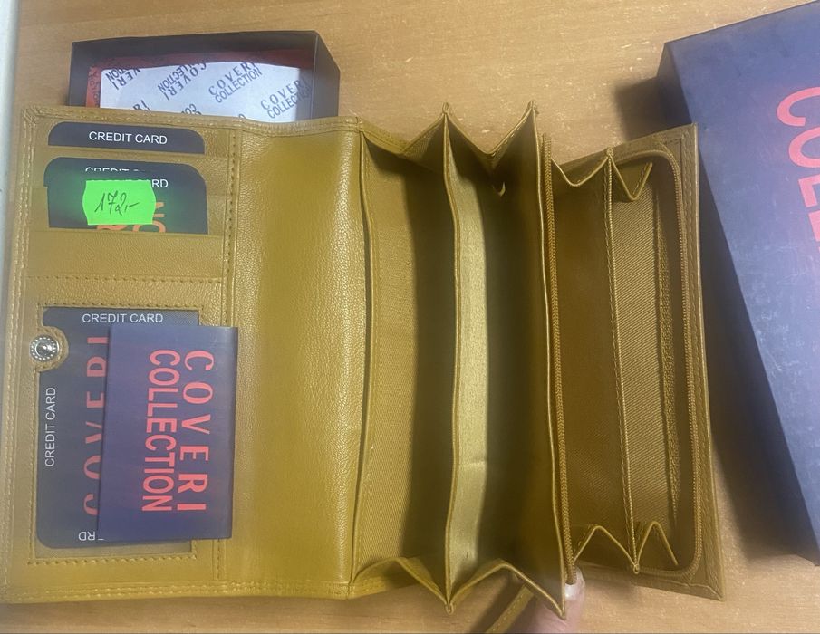 Portfel damski Coveri Collection model Arancio