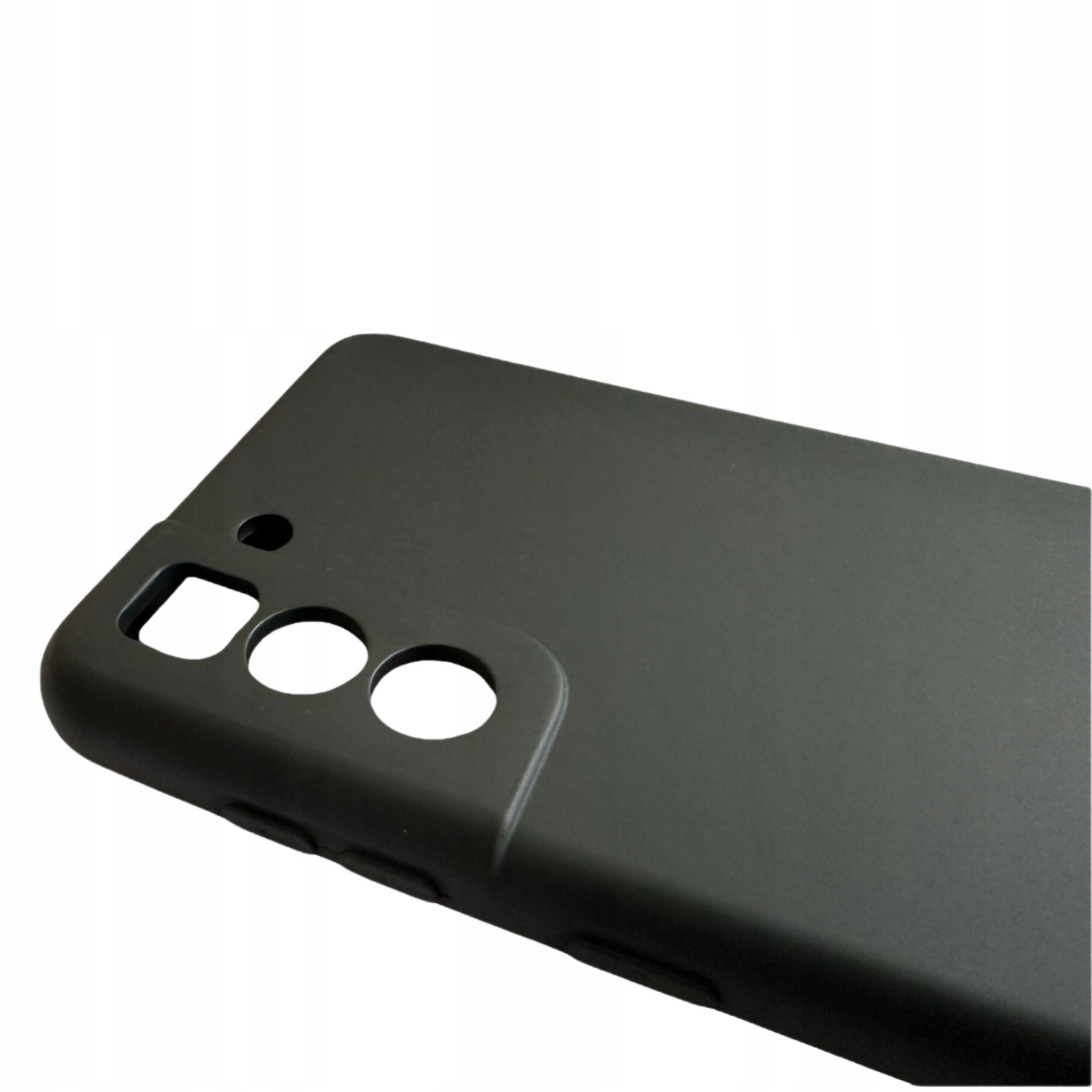 Etui do Galaxy S21 Liquid Silicone case cover obudowa + mikrofibra