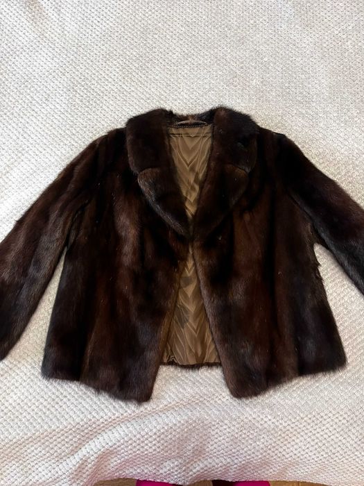 Норка, полушубок, вживаний