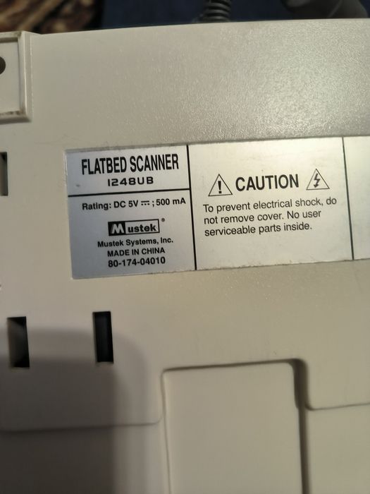 Сканер mustek 1248 ub