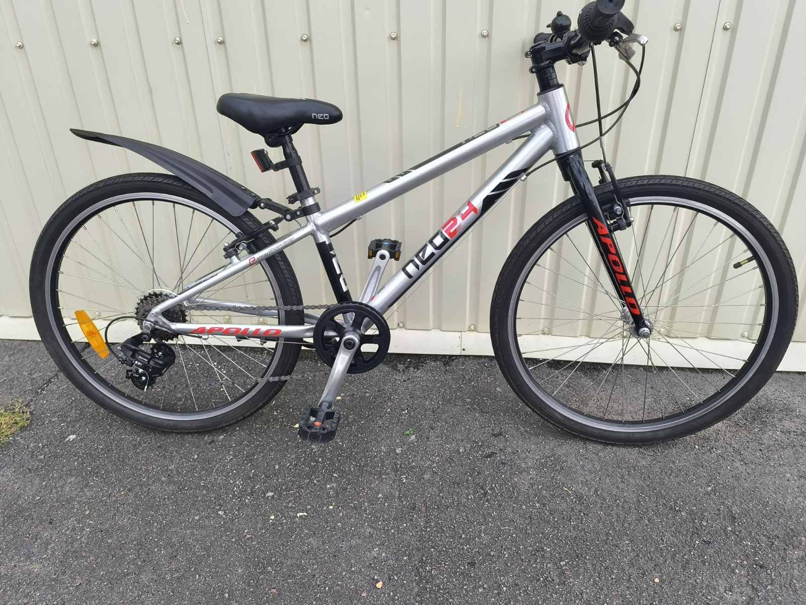 10.8 кг Детский велосипед Apollo neo 24" алюминия рама