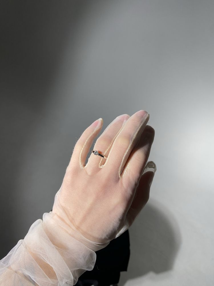 Кольцо SOVA 0.32ct GIA сертификат бриллиант/обручка діамант сертифікат