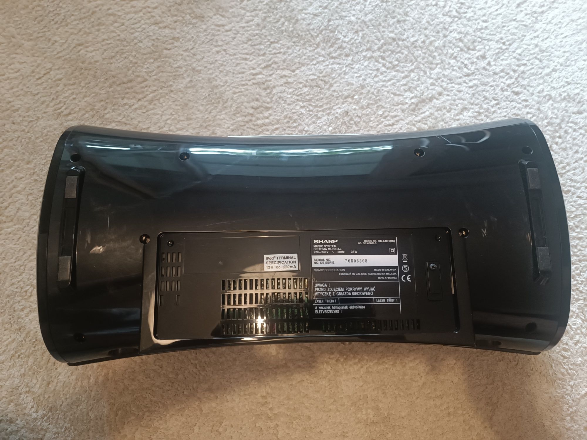 Głośnik boombox Sharp DK-A10 i-Elegance