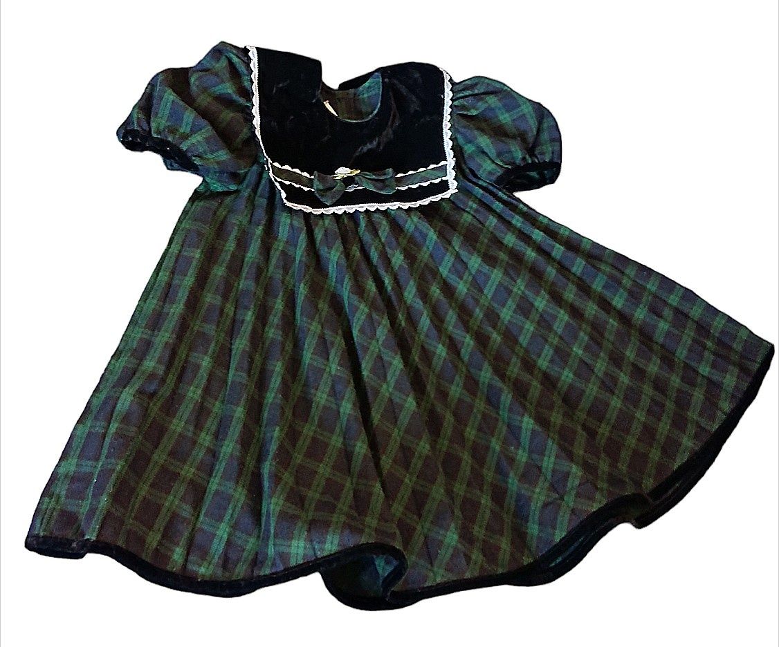 Детское винтажное платье