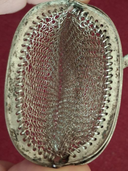 Porta moedas em prata