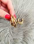 Argolas Arco Triplo Zara