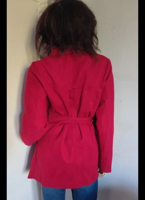 M/XL nowa, czerwona kurtka damska