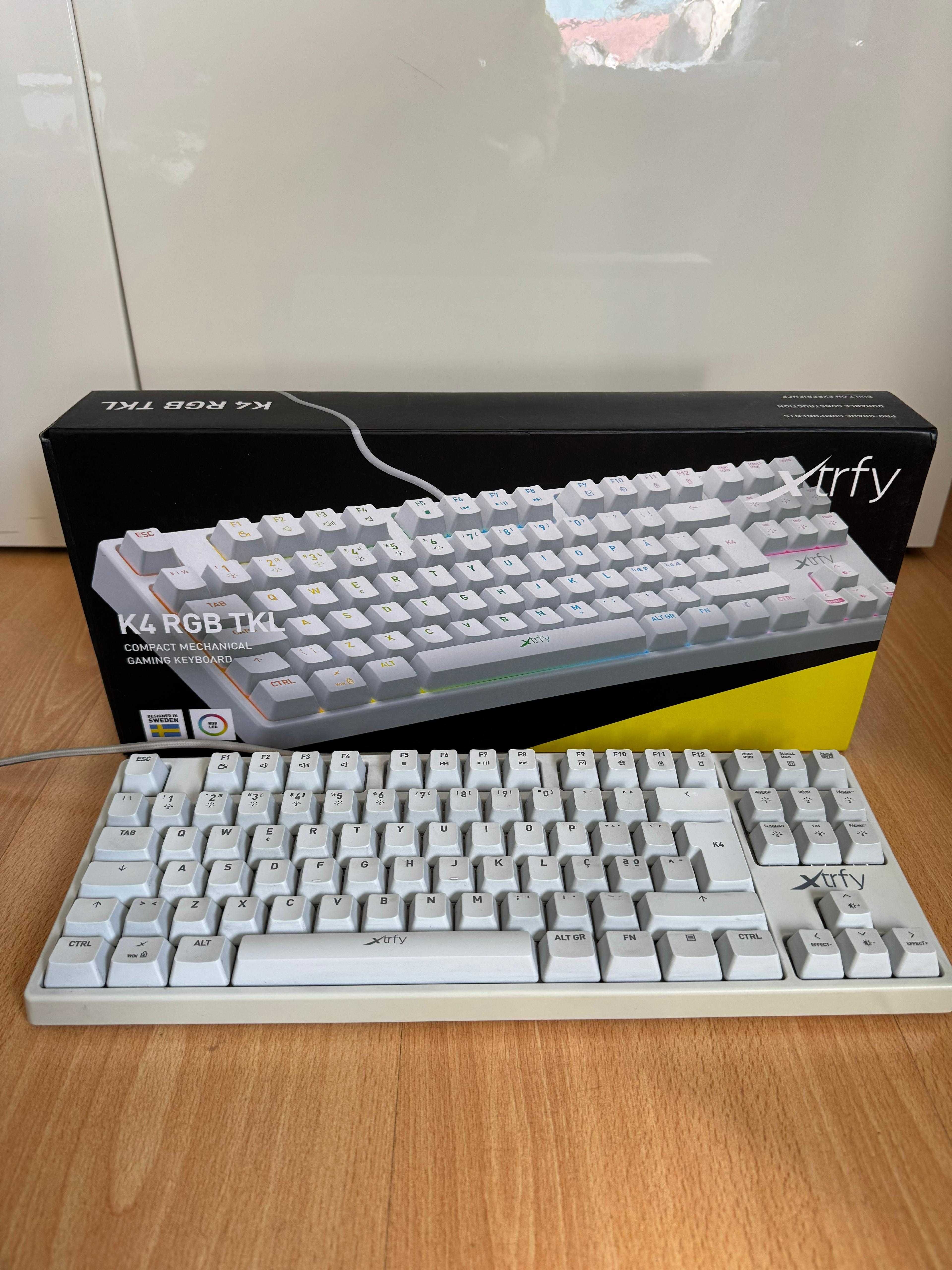 Teclado Mecânico XTRFY K4 RGB TKL