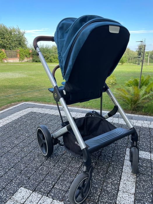 Wózek cybex balios s lux river blue gondola i spacerówka