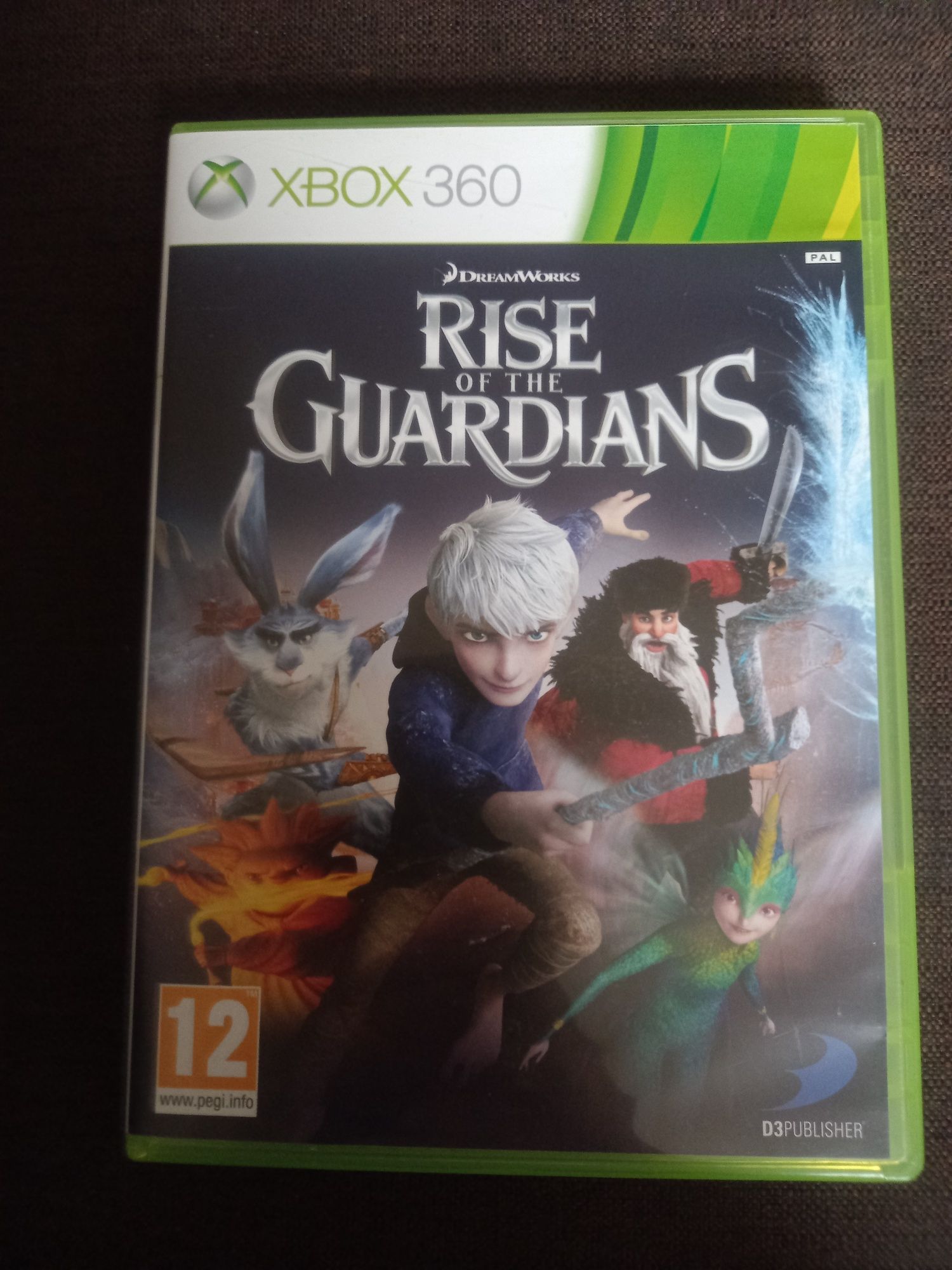 Gra Rise of the Guardians na xbox 360 Strażnicy Marzeń