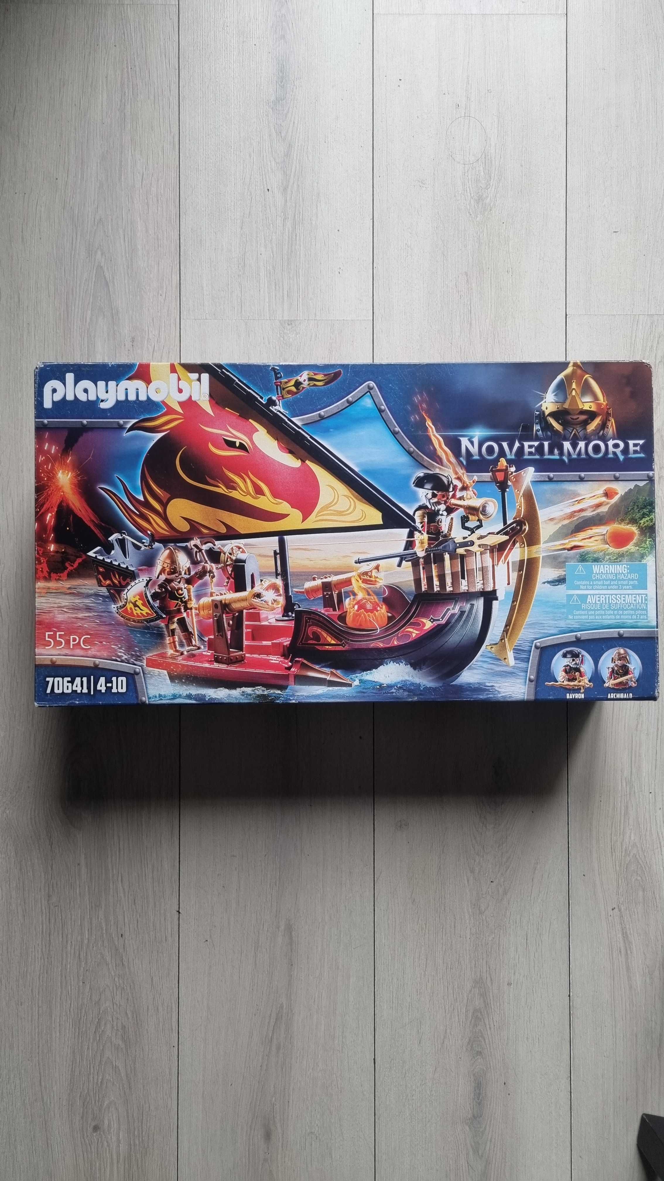 PLAYMOBILE nowe!! 70641 statek piracki duży zestaw Novelmore