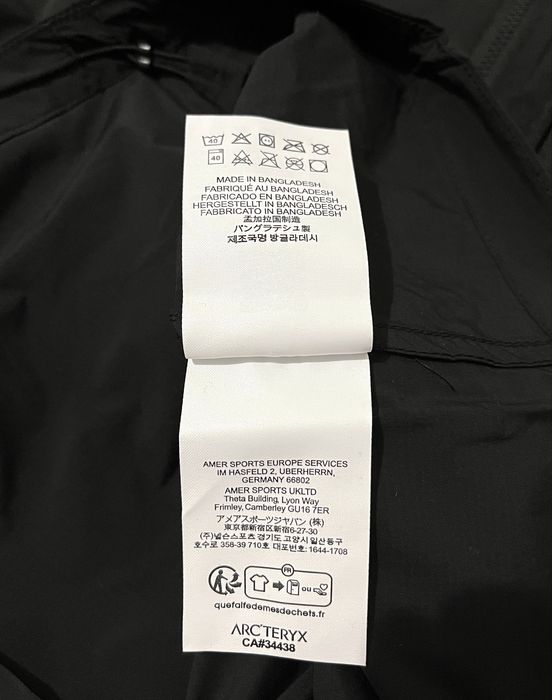 Kurtka Arc'teryx squamish hoody wodoodporna