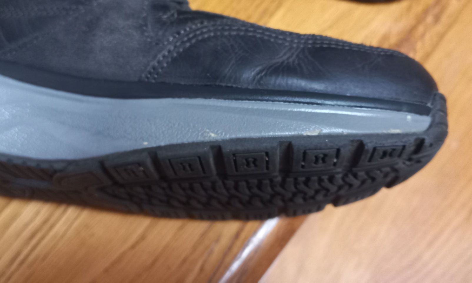 Buty męskie czarne skóra Joya Tony II Eu 41,5 uk 7,5