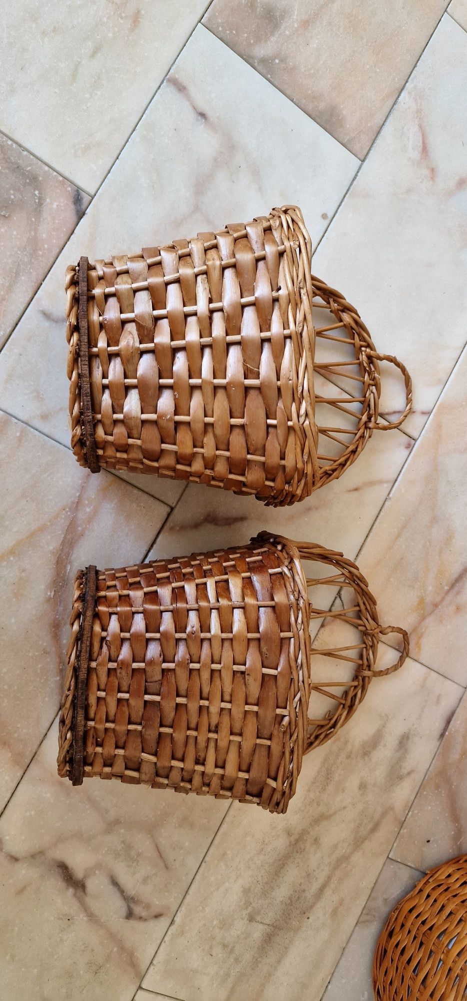 Vasos e suportes plantas em vime ou verga