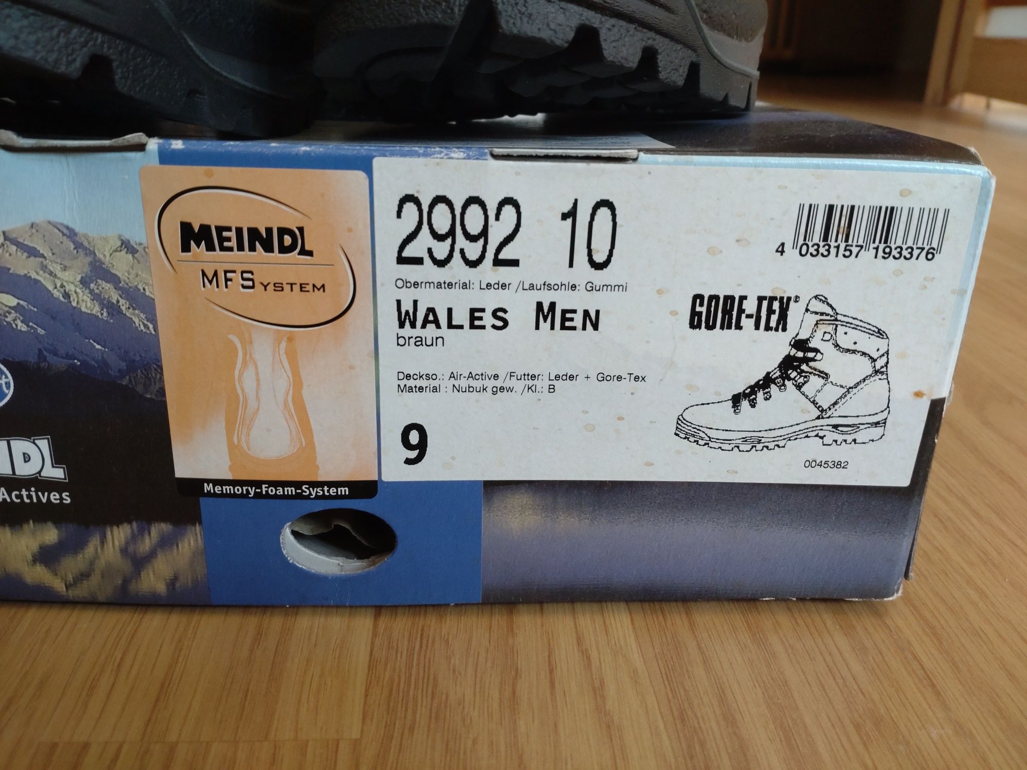 Buty meindl Wales MEN 43 nowe