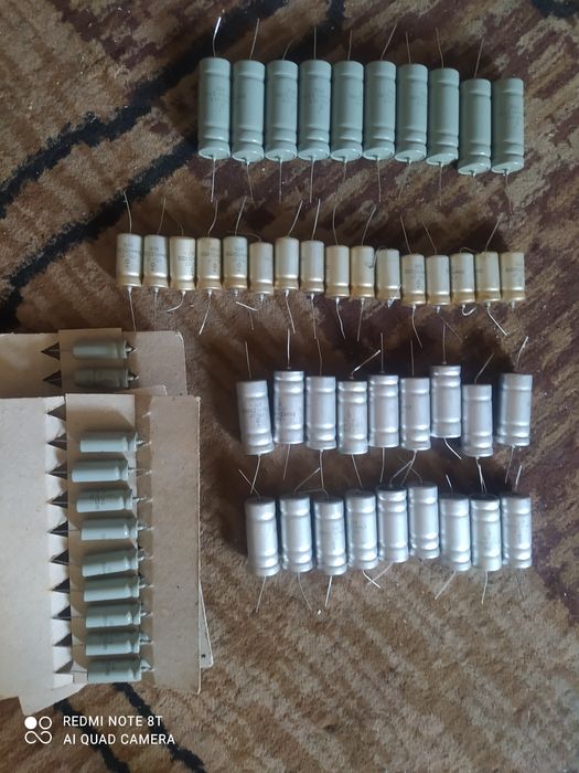 Конденсаторы для фильтров акустических систем и ламповых конструкций.