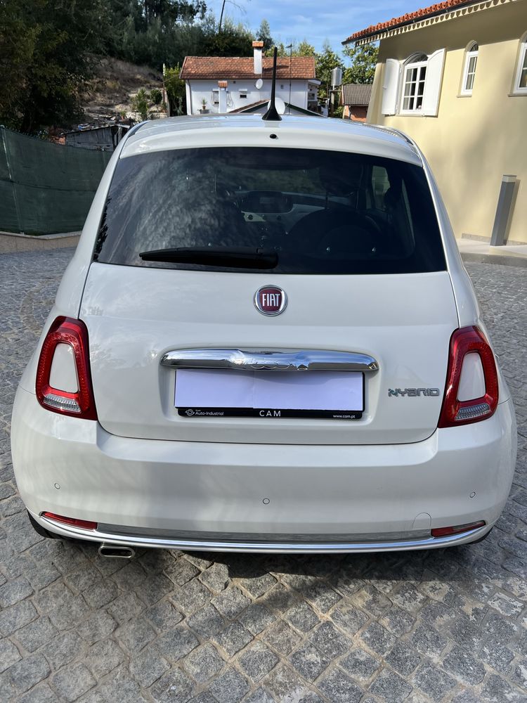 Fiat 500 Hybrid como novo