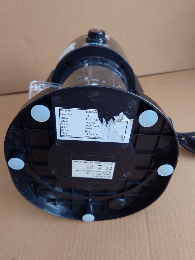 Kostkarka do kruszenia lodu do Drinków Koktajli SilverCrest 30W